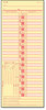A Picture of product TOP-1291 TOPS™ Time Clock Cards,  Weekly, Two-Sided, 3 1/2 x 8 1/2, 500/Box