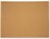 A Picture of product QRT-304 Quartet® Cork Bulletin Board,  48 x 36, Oak Finish Frame