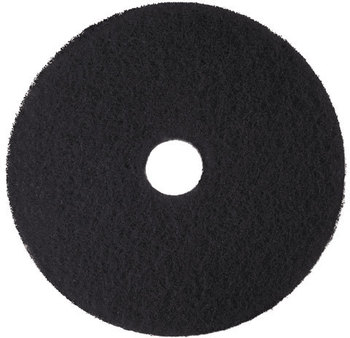 3M™ High Productivity Stripper Floor Pad 7300. 21 in. Black. 5/case.