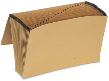 Pendaflex® Essentials™ Kraft Indexed Expanding File,  21 Pockets, Kraft, Legal, Brown