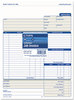 A Picture of product TOP-3866 TOPS™ Job Invoice, Snap-Off® Triplicate Form,  8 1/2 x 11 5/8, Three-Part Carbonless, 50 Forms