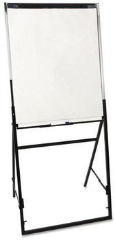 Quartet® Futura™ Dry Erase Presentation Easel,  Melamine, 24 x 36, White, Black Frame