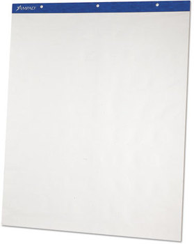 Ampad® Flip Charts, Unruled, 27 x 34, White, 50 Sheets, 2/Pack