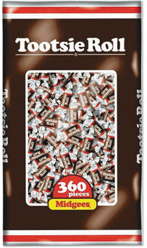 Tootsie Roll® Midgees®,  Original, 38.8oz Bag, 360 Pieces