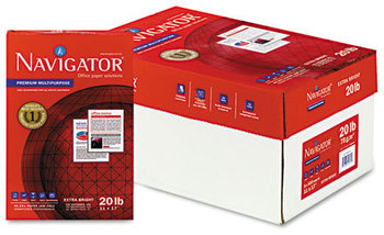 Navigator® Premium Multipurpose Copy Paper,  97 Brightness, 20lb, 11 x 17, White, 2500/Carton