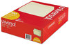 A Picture of product UNV-16113 Universal® Double-Ply Top Tab Manila File Folders 1/3-Cut Tabs: Assorted, Letter Size, 0.75" Expansion, 100/Box