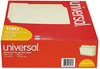 A Picture of product UNV-16113 Universal® Double-Ply Top Tab Manila File Folders 1/3-Cut Tabs: Assorted, Letter Size, 0.75" Expansion, 100/Box
