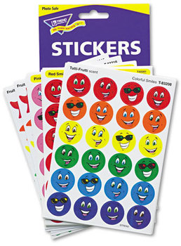 TREND® Stinky Stickers® Variety Pack, Smiles and Stars, 648/Pack