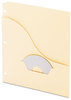 A Picture of product PFX-31870 Pendaflex® Pocket Project Folders 3-Hole Punched, Letter Size, Manila, 15/Pack