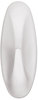 A Picture of product MMM-170812VP Command™ Designer Hooks General Purpose Small/Medium, Plastic, White, 1lb and 3 lb Capacities, 4 Strips/Pack