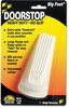 A Picture of product MAS-00900 Master Caster® Big Foot® Doorstop,  No Slip Rubber Wedge, 2 1/4w x 4 3/4d x 1 1/4h, Beige