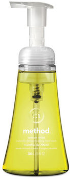Method® Foaming Hand Wash,  Lemon Mint, 10 oz Pump Bottle, 6/Carton