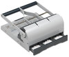 A Picture of product SWI-74650 Swingline® Heavy-Duty High-Capacity Adjustable Two- to Three-Hole Punch,  9/32" Holes, Putty/Gray