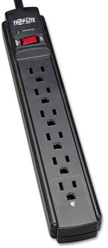 Tripp Lite Protect It!™ Six-Outlet Surge Suppressor,  6 Outlets, 6 ft Cord, 790 Joules, Black