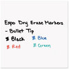 A Picture of product SAN-88074 EXPO® Dry Erase Marker,  Bullet Tip, Assorted, 4/Set
