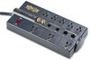 A Picture of product TRP-TLP810NET Tripp Lite Protect It!™ Eight-Outlet Surge Suppressor,  8 Outlets, 10 ft Cord, 3240 Joules, Black
