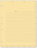 A Picture of product TAB-54519 Tabbies® Medical Chart Index Divider Sheets,  8-1/2 x 11, Manila, 400/Box