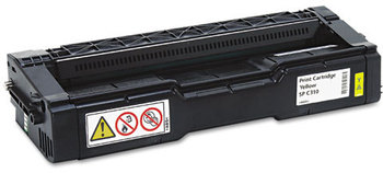Ricoh® 406347, 406346, 406345, 406344, 406478, 406477, 406476, 406475 Toner, 6000 Page-Yield, Yellow