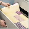 A Picture of product SMD-10338 Smead™ Top Tab File Folders with Antimicrobial Product Protection 1/3-Cut Tabs: Assorted, Letter, 0.75" Expansion, Manila, 100/Box