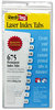 A Picture of product RTG-39000 Redi-Tag® Laser and Inkjet Printable Index Tabs,  7/16 x 1, White, 675/Pack