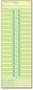 A Picture of product TOP-12443 TOPS™ Time Clock Cards,  Weekly, 4 x 9, 100/Pack