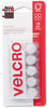 A Picture of product VEK-90070 Velcro® Sticky-Back® Hook & Loop Fasteners,  5/8 dia., White, 15 Sets/Pack