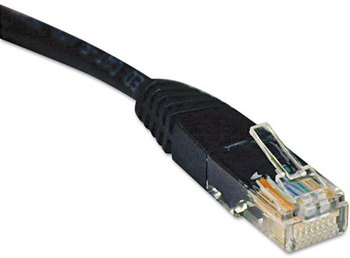 Tripp Lite CAT5e Molded Patch Cable,  25 ft., Black