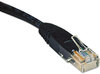 A Picture of product TRP-N002025BK Tripp Lite CAT5e Molded Patch Cable,  25 ft., Black