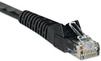 Tripp Lite CAT6 Snagless Molded Patch Cable,  14 ft, Black