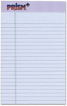 TOPS™ Prism™ + Colored Writing Pads,  5 x 8, Orchid, 50 Sheets, Dozen