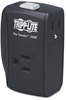 A Picture of product TRP-TRAVLER100BT Tripp Lite Protect It!™ Two-Outlet Portable Surge Suppressor,  1050 Joules, Black