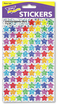 TREND® superSpots® and superShapes® Sticker Packs,  Sparkle Stars, 1,300/Pack