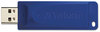 A Picture of product VER-97088 Verbatim® Classic USB 2.0 Flash Drive. 8 GB. Blue.