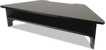 Victor® DC050 High Rise™ Collection Monitor Stand,  27 x 11 1/2 x 6 1/2-7 1/2, Black