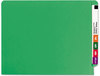 A Picture of product SMD-25110 Smead™ Shelf-Master® Reinforced End Tab Colored Folders Straight Tabs, Letter Size, 0.75" Expansion, Green, 100/Box