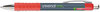 A Picture of product UNV-39712 Universal™ Comfort Grip® Retractable Gel Ink Roller Ball Pen Medium 0.7 mm, Red Gray/Red/Silver Barrel, Dozen