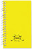A Picture of product RED-31220 National® Wirebound Memo Books,  Narrow Rule, 3 x 5, White, 60 Sheets