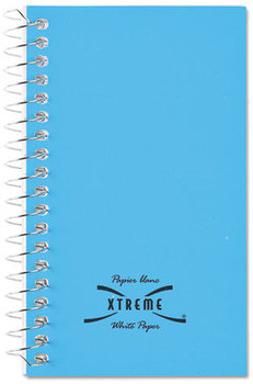 National® Wirebound Memo Books,  Narrow Rule, 3 x 5, White, 60 Sheets