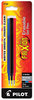 A Picture of product PIL-77335 Pilot® Refill for Pilot® FriXion Erasable, FriXion Ball, FriXion Clicker and FriXion LX Gel Ink Pens,  Assorted, 3/Pk