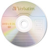 A Picture of product VER-95311 Verbatim® DVD+R Dual Layer Recordable Disc,  8.5GB, 8x, w/Jewel Cases, 5/Pack, Silver
