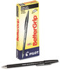 A Picture of product PIL-30050 Pilot® BetterGrip™ Ball Point Stick Pen,  Black Ink, 1mm, Dozen