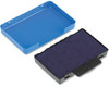 A Picture of product USS-P5440BL Identity Group Replacement Ink Pad for Trodat® Self-Inking Custom Dater,  1 1/8 x 2, Blue