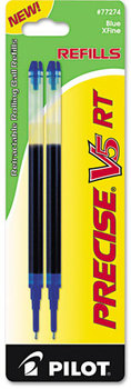 Pilot® Refill for Pilot® Precise V5 RT Rolling Ball,  Extra Fine, Blue Ink, 2/Pack