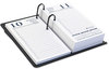 A Picture of product UNV-08124 Universal® Recycled Plastic #17 Calendar Holder 3.5 x 6.5, Black