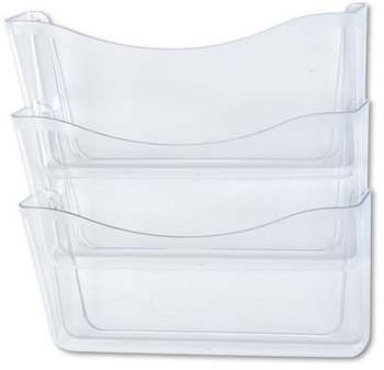 Rubbermaid® Unbreakable Wall Files,  Letter, Clear
