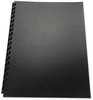 A Picture of product SWI-25818 Swingline™ GBC® 100% Recycled Poly Binding Cover,  11 x 8-1/2, Black, 25/Pack
