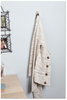 A Picture of product MMM-FC13BN Command™ Metal Hooks,  Large, Brushed Nickel Finish, 1 Hook & 2 Strips/Pack