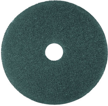 3M™ Blue Cleaner Pads 5300 Low-Speed High Productivity Floor 14" Diameter, 5/Carton