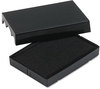 A Picture of product USS-P4729BK Identity Group Replacement Pad for Trodat® Self-Inking Dater,  1 9/16 x 2, Black