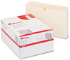 A Picture of product UNV-76500 Universal® Economical Manila File Jackets Straight Tab, Legal Size, 50/Box